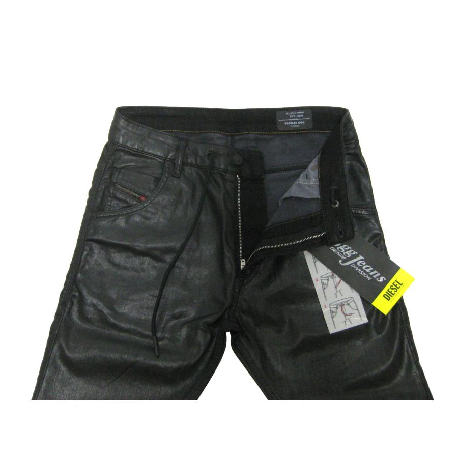 DIESEL JoggJeans ジョグジーンズ スリムストレッチ レザー風 DIESEL JoggJeans ジョグジーンズ スリムストレッチ レザー風