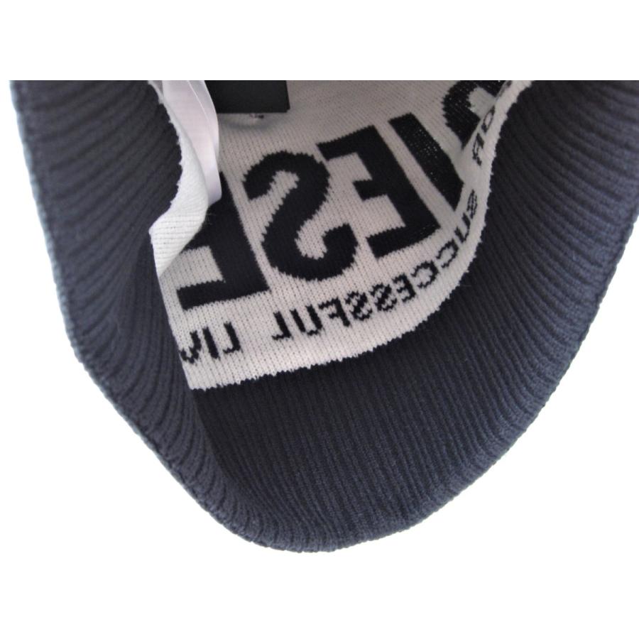 DIESEL ディーゼル ユニセックス ニットキャップ ビーニー帽 K-BECKY-C A01473 アクリルハイゲージ編みでオールシーズンOK