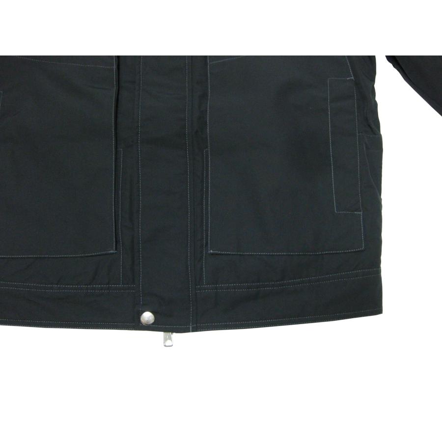 最終値下げ バックプリントDIESEL 中綿ナイロンジャケット 緑色