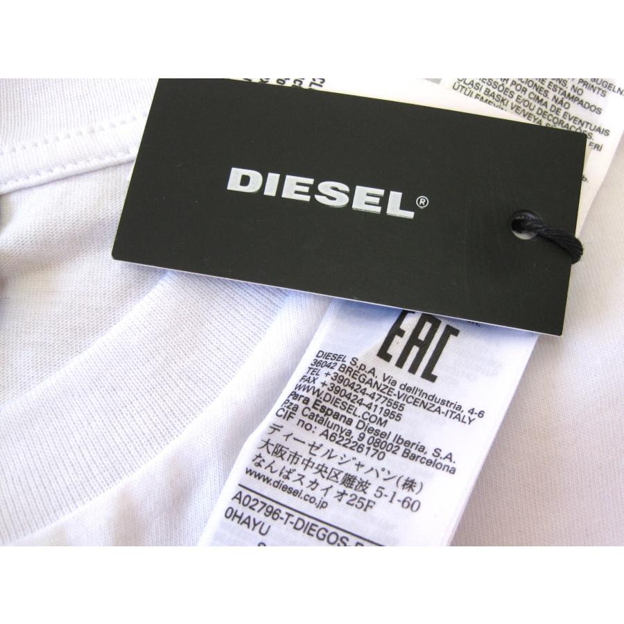 【ポスト投函配送】DIESEL ディーゼル ユニセックス ハードウエア プリント 半袖Tシャツ T-DIEGOS-B3 A02796 ユニークなデザインです！｜otonanofudangi｜12