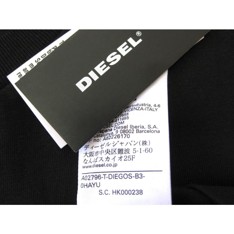 【ポスト投函配送】DIESEL ディーゼル ユニセックス ハードウエア プリント 半袖Tシャツ T-DIEGOS-B3 A02796 ユニークなデザインです！｜otonanofudangi｜13