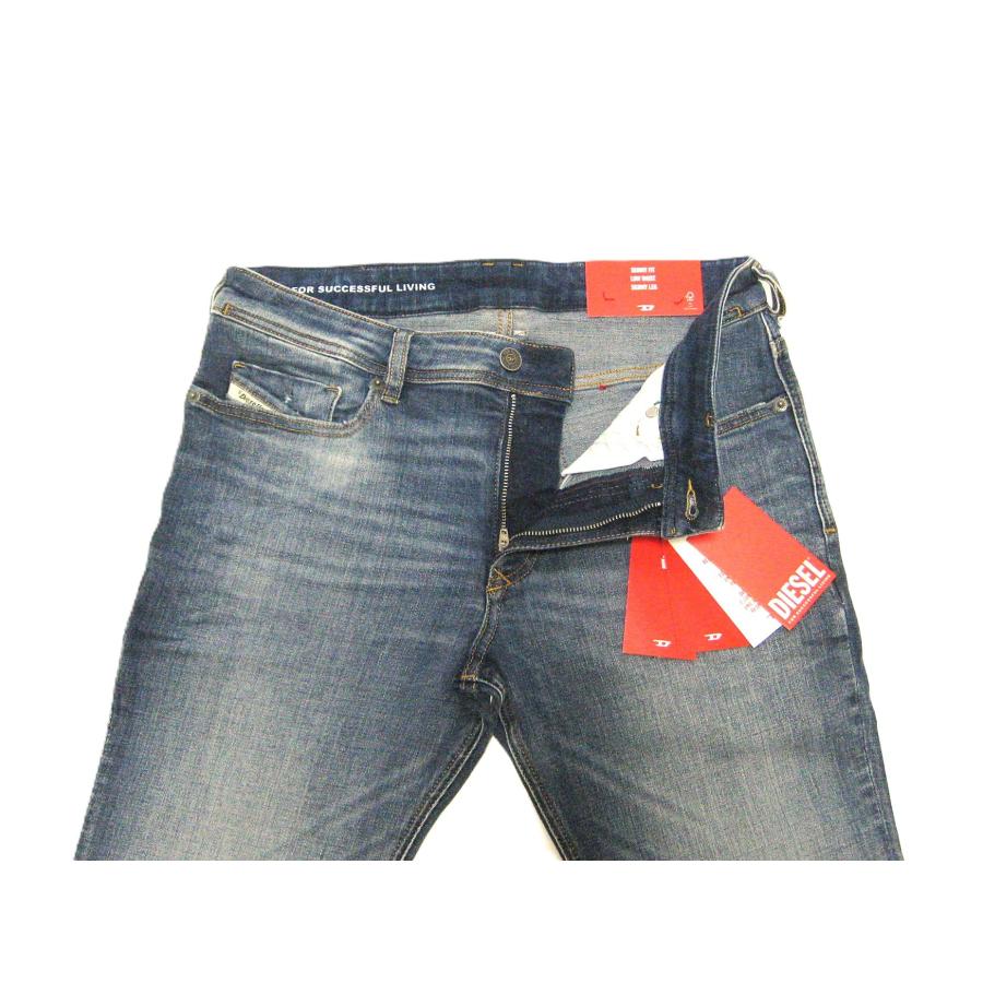 DIESEL（ディーゼル） スリムスキニー 「超」ストレッチ 微ダメージ
