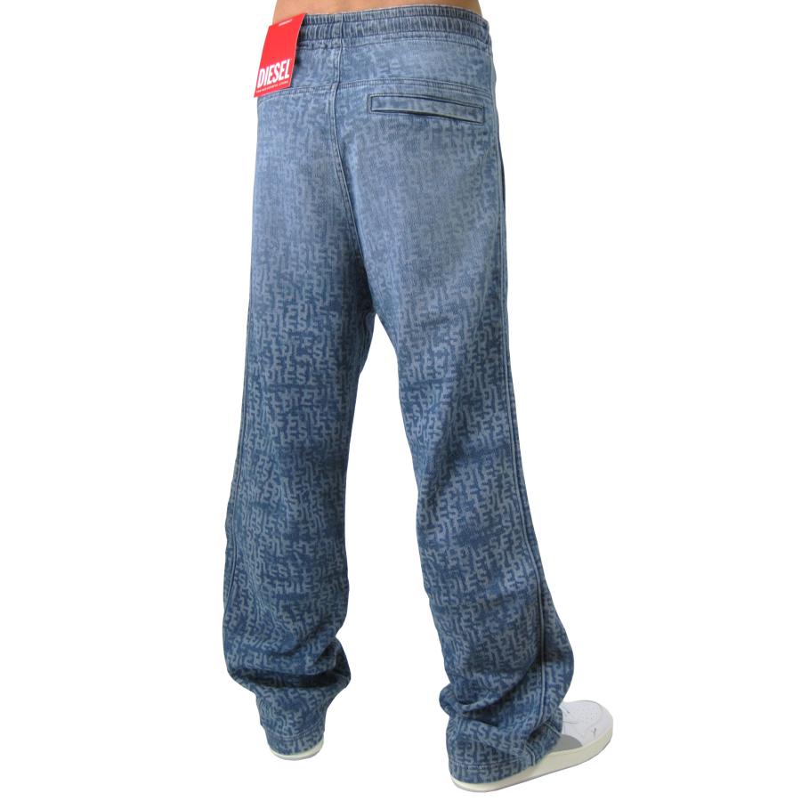DIESEL JoggJeans トラックデニム ワイドストレート モノグラム DIESEL JoggJeans トラックデニム ワイドストレート モノグラム