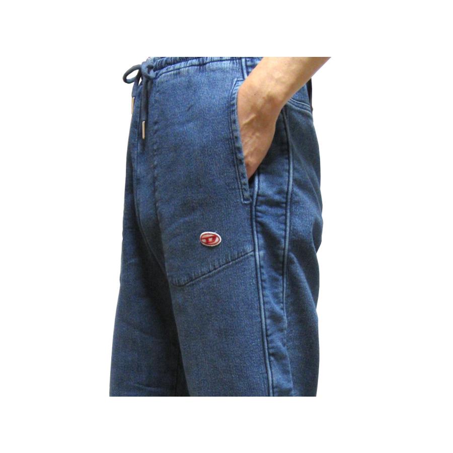 DIESEL JoggJeans トラックデニム ワイドストレート スウェット DIESEL JoggJeans トラックデニム ワイドストレート スウェット