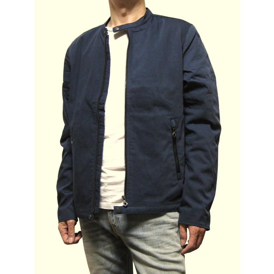 DIESEL 中綿入りライダース ナイロンジャケット DIESEL（ディーゼル）の「ライトナイロン 中綿入り ライダース