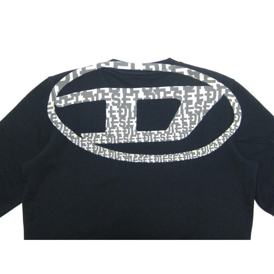 DIESEL ディーゼル モノグラムロゴ 袖&バックプリント ユニ DIESEL ディーゼル モノグラムロゴ 袖&バックプリント ユニ