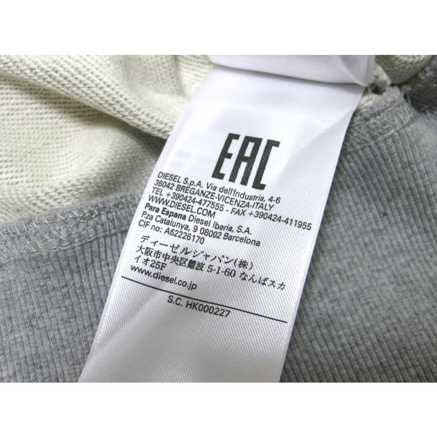 DIESEL ディーゼル 発泡プリント ユニセックス ややゆったり寄り