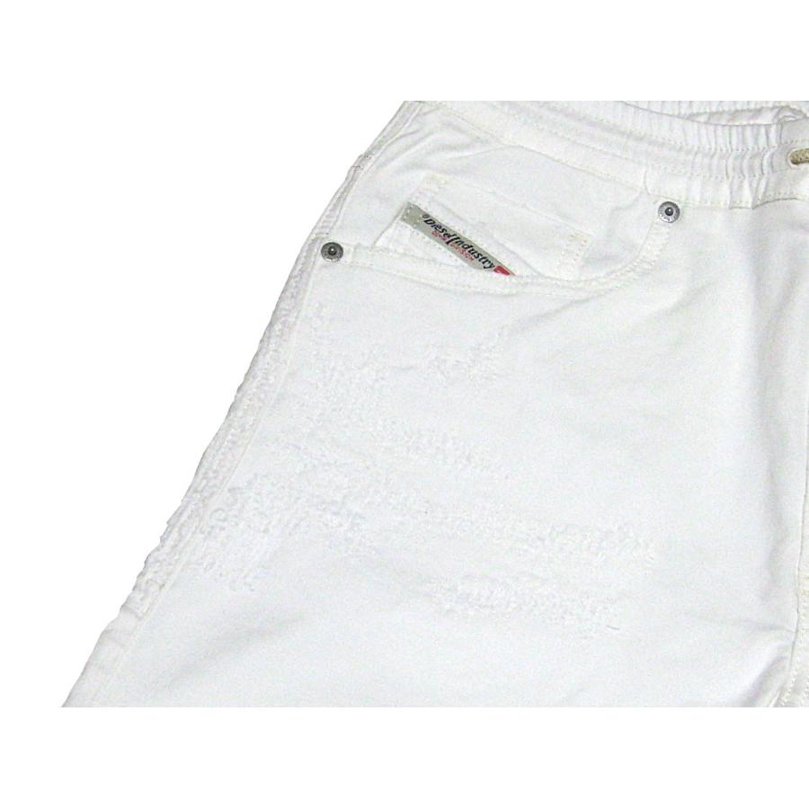 DIESEL JoggJeans ジョグジーンズ ウエストドローコード 超ストレッチ ダメージリペア ジーンズ 2030 D-KROOLEY ウエスト10cmくらい伸びます！_7