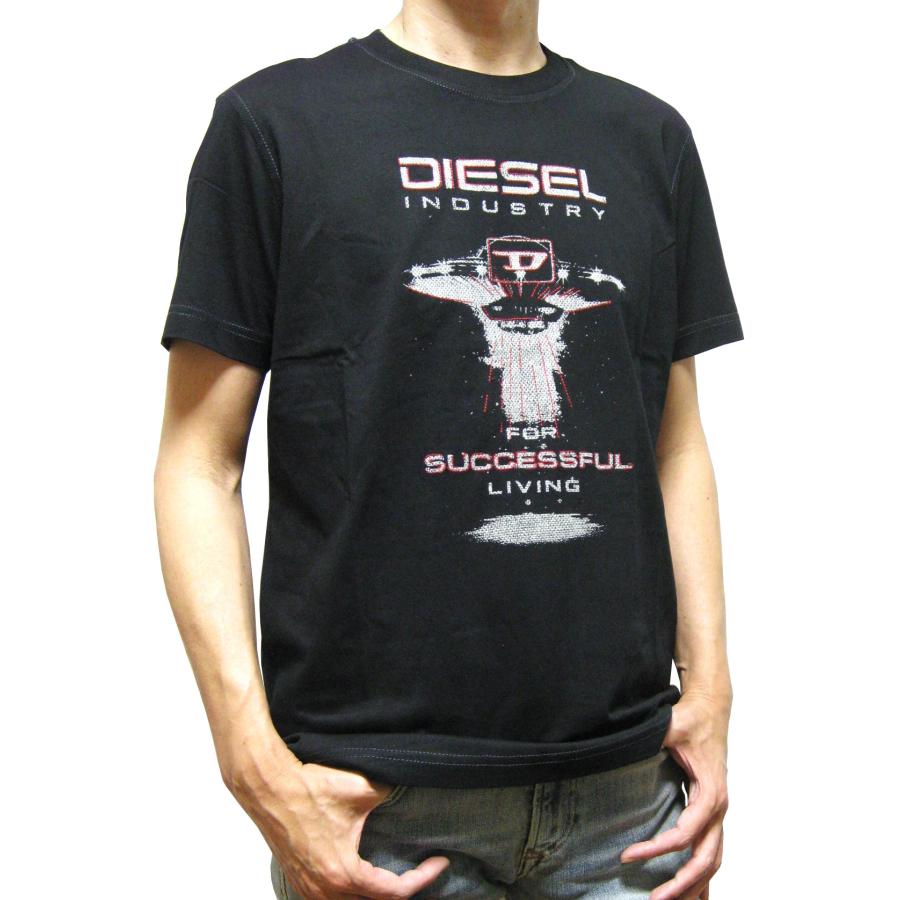 DIESEL（ディーゼル） ユニセックス スリムフィット グラフィック 