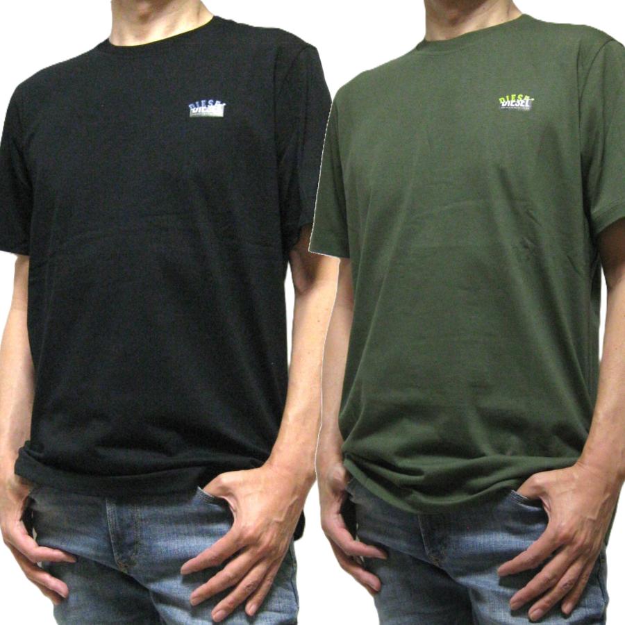 【新品タグ付き】DIESEL T-JUSTINDI 半袖Tシャツ M DIESEL（ディーゼル） 最後の1点です！ 【ポスト投函配送】DIESEL
