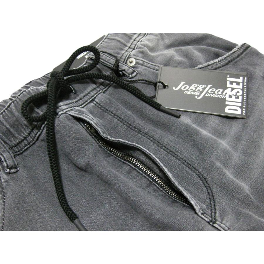 DIESEL（ディーゼル） DIESEL JoggJeans ウォッシュドブラック デニム
