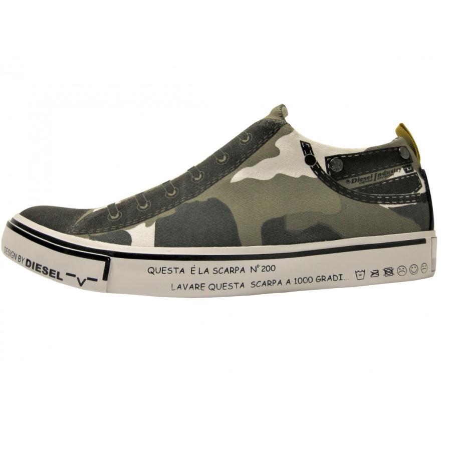DIESEL（ディーゼル） 新品 メンズ スリッポンスニーカー Y01700 P1640 