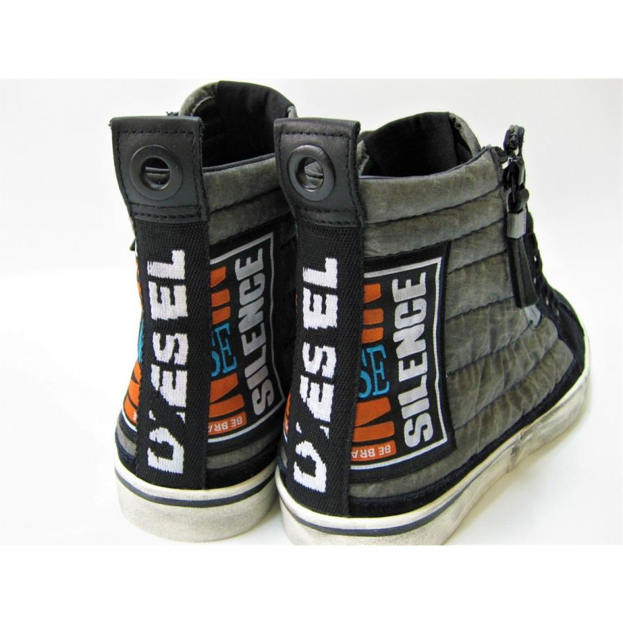 DIESEL（ディーゼル） メンズ ハイカット スニーカー Y01819 P1833 D