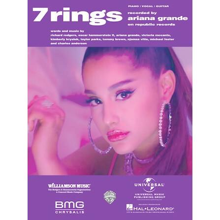 取寄　楽譜　7 Rings | アリアナ・グランデ | Ariana Grande 　ピース｜otorakuya