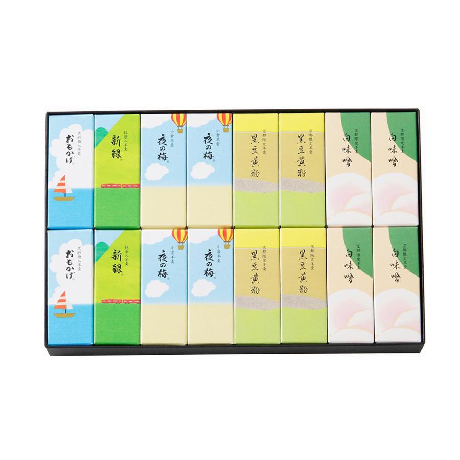 とらや 京都限定 小形羊羹16本入【夏】（ゆうパック配送