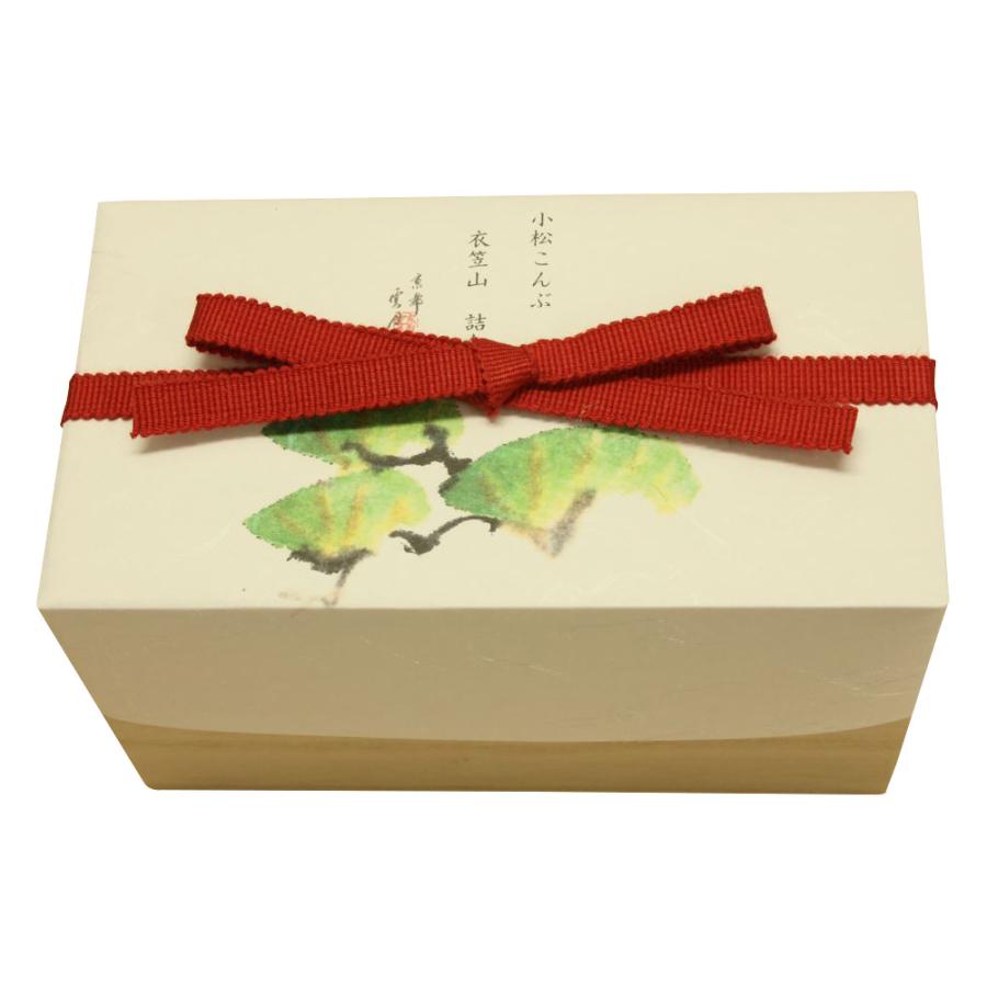 京都限定】京都 雲月 小松こんぶ（45g）・衣笠山（60g）木箱詰合