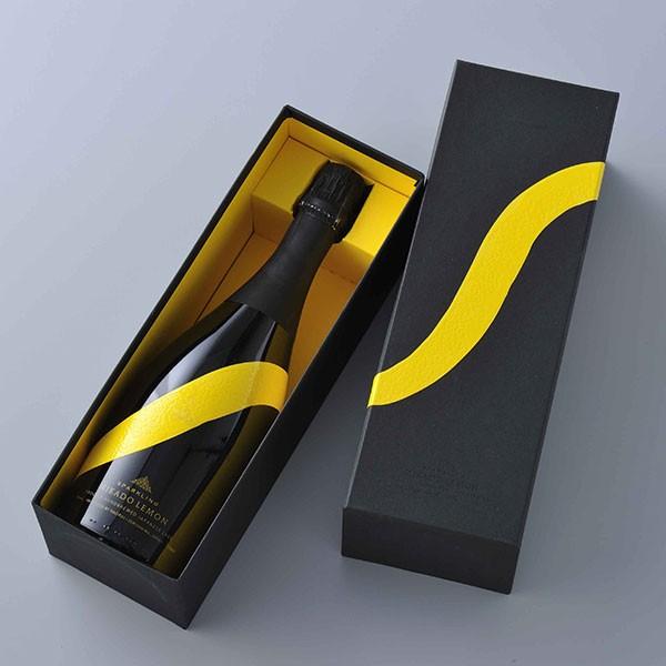 MIKADO LEMON （スパークリングレモン酒） 750ml 贈答用黒箱入 送料