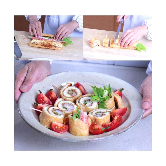 新潟名物 栃尾の油揚げ なんばん味噌はさみ【送料無料】豆撰 父の日 ギフト|otoshuclub|03