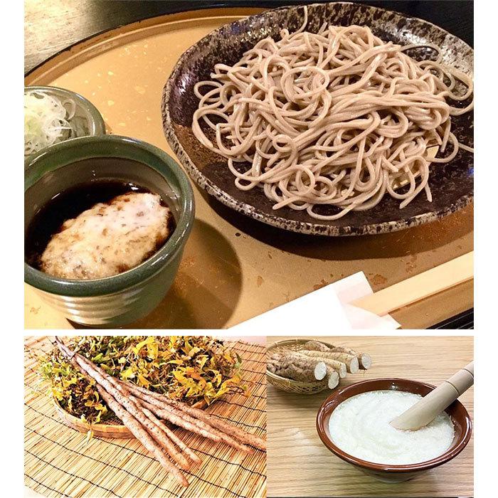 丹沢大山そば&自然薯セット 国産 蕎麦 とろろそば 山芋 丹沢大山そば&自然薯セット 国産 蕎麦 とろろそば 山芋