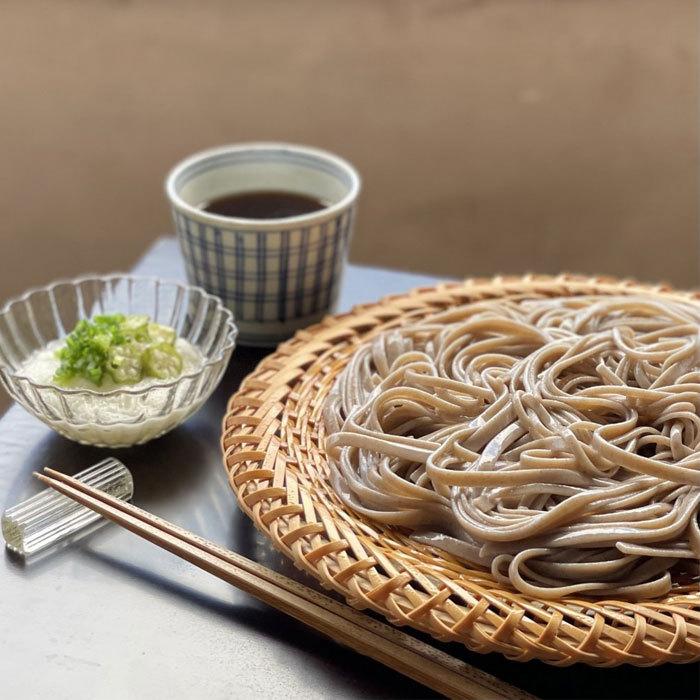 裁ちそば・挽きたて二八セット 蕎麦 ざるそば 乾麺 自家製粉 国産 福島