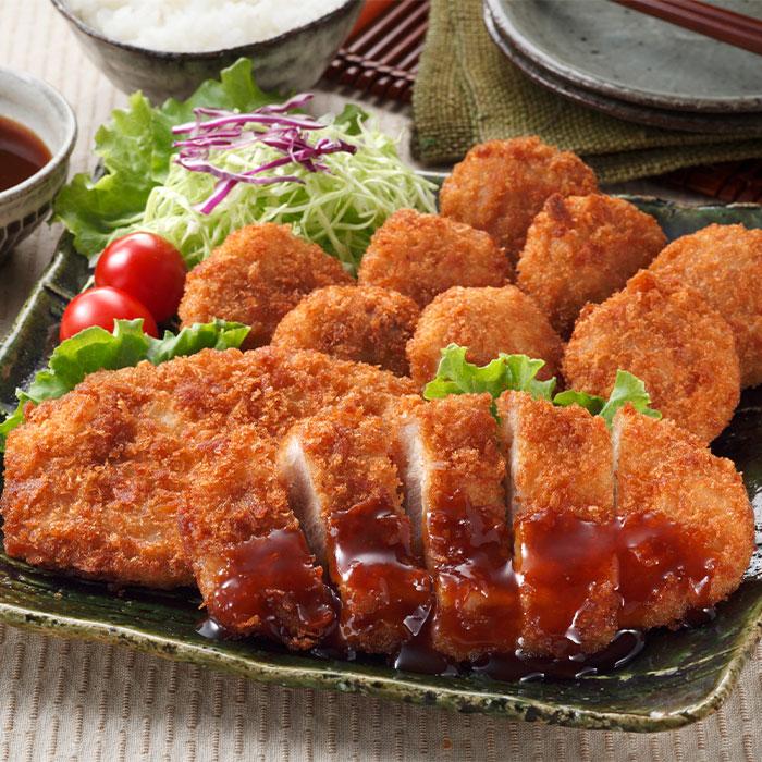 銀座梅林】レンジとんかつセット 銀座 トンカツ 専門店 レンチン