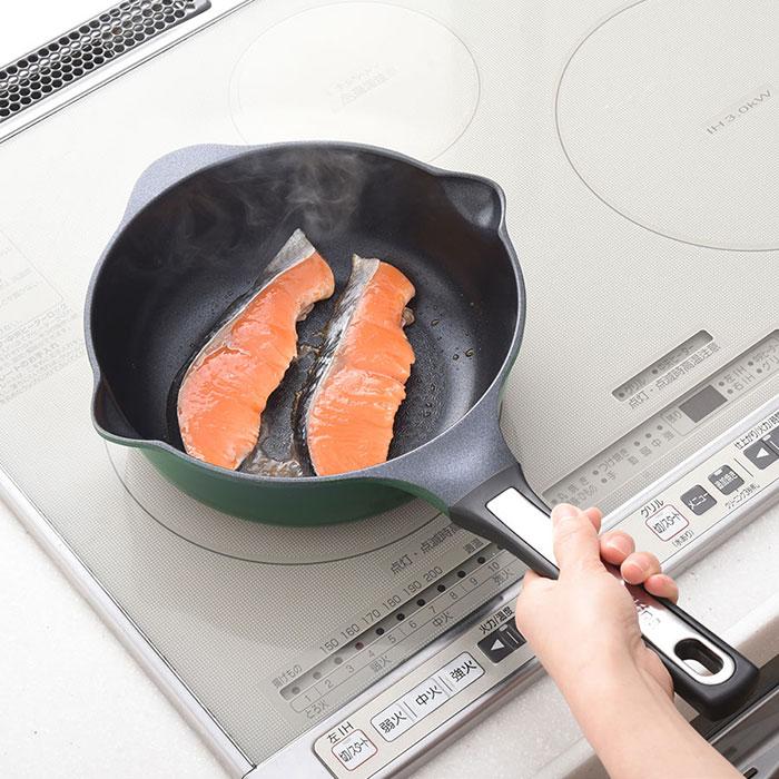 スーパーベルフィーナプレミアム マルチパン20cm フライパン 1台6役