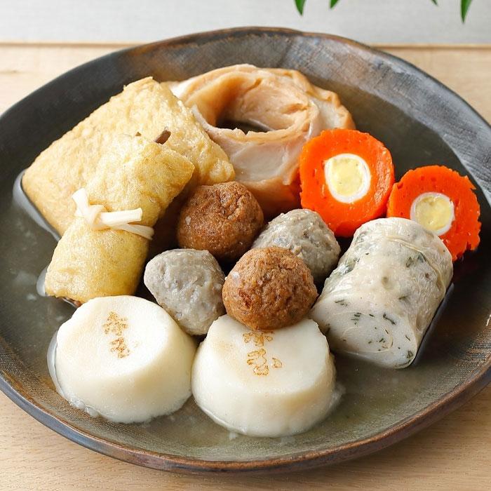 金澤おでん8種と牛すじ煮込みセット（醤油味・味噌味） 肉団子 つみれ