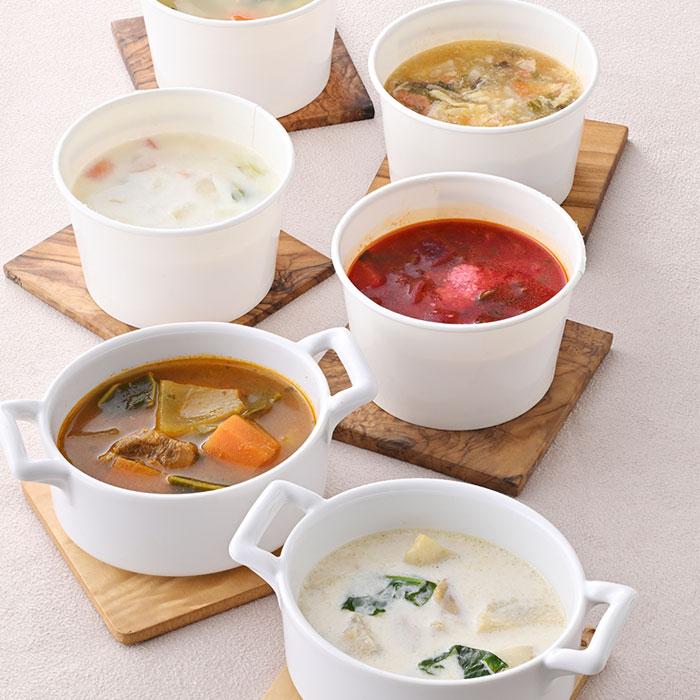 たんとスープセット 野菜スープ ミネストローネ クリームチャウダー