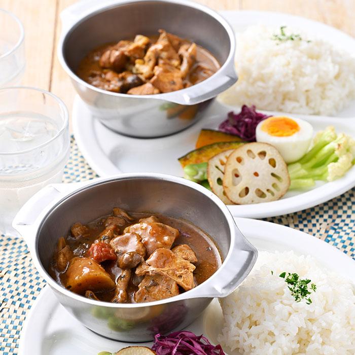 スープカレー 新店 藤崎のスープカレー専門店Spicy & Creamyでオシャレに優雅に