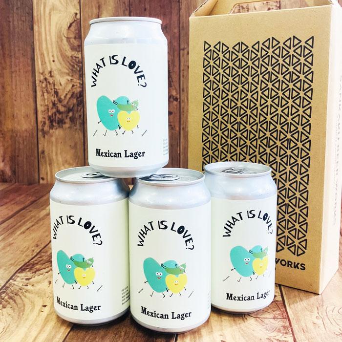 茅野愛衣さん監修ビール WHAT IS LOVE？（クラフトビール）4缶セット