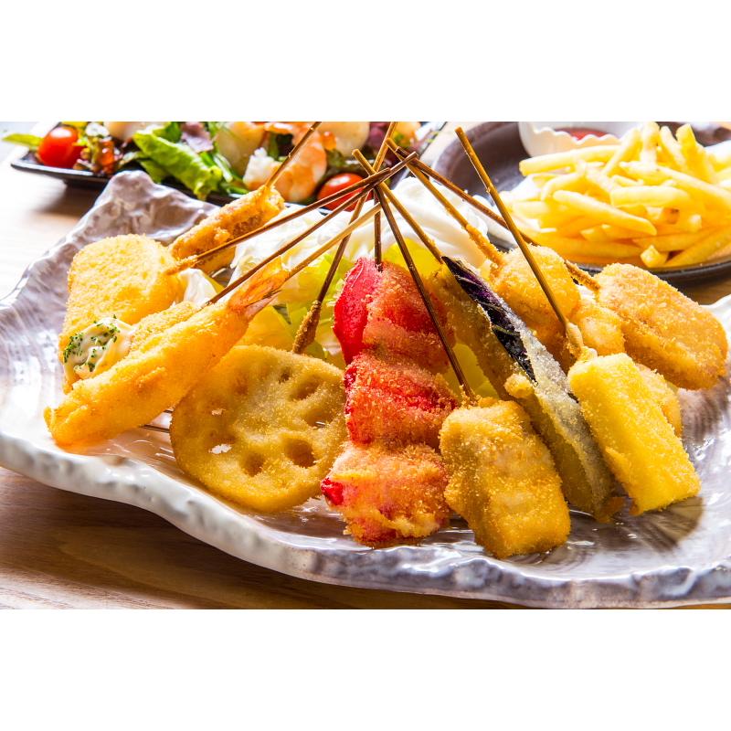 音総特製 (16種)大阪名物 串カツ セット : 音総ミート＆デリカテッセン