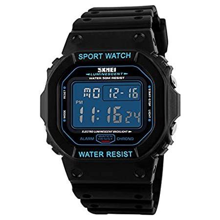 高品質 Sport Outdoor Fashion Watch Digital Men 50M Electr Digital Watch Waterproof 腕時計