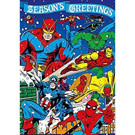 人気の春夏 Marvel - Seasons Greetings from The Avengers - 500 Piece Jigsaw Puzzle その他