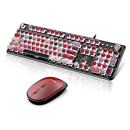 【お得】 Basaltech Typewriter Wir Computer Red with Keyboard Gaming Mechanical Sytle その他周辺機器 【お得】 Basaltech Typewriter Wir Computer Red with Keyboard Gaming Mechanical Sytle その他周辺機器