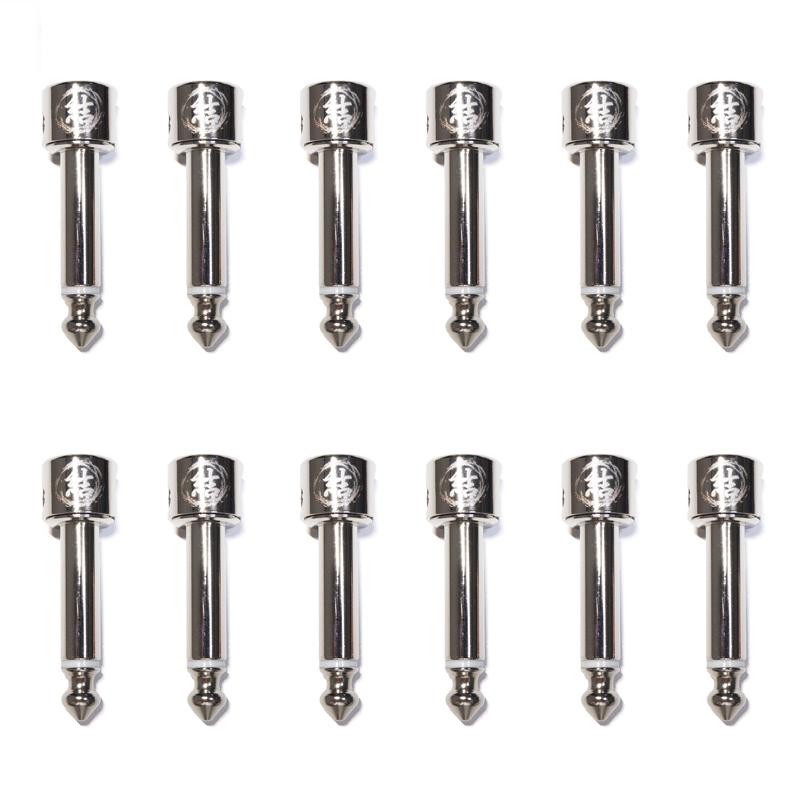 結 ソルダーレス セット (銀色キャップ/ニッケル プラグ x12pcs