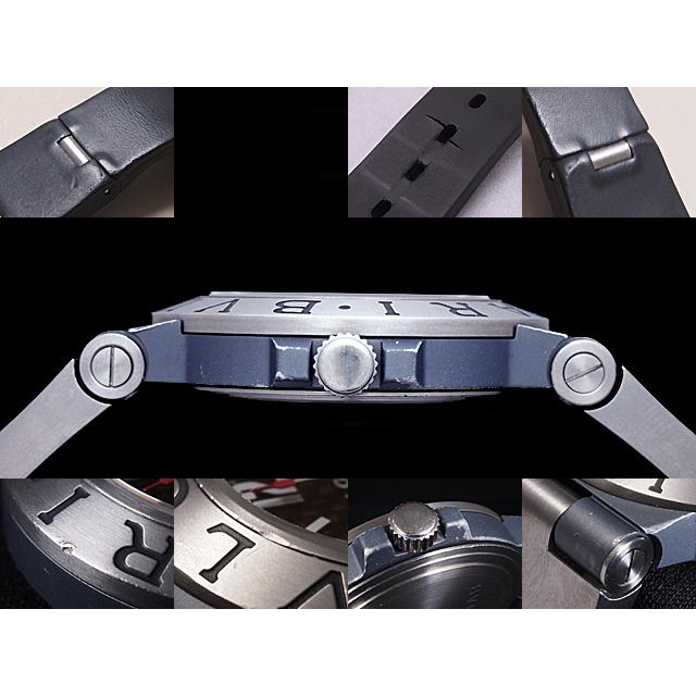 音羽屋□ ブルガリ BVLGARI ディアゴノ チタン TI38TA ラバーベルト 