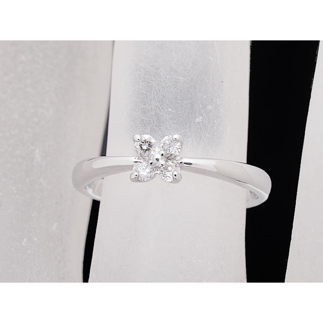 音羽屋□ ポンテヴェキオ Ponte Vecchio ダイヤモンド/0.13ct K18WG 