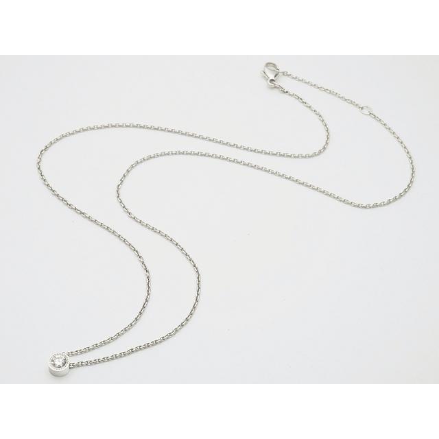音羽屋□ デビアス DE BEERS ダイヤモンド K18WG ホワイトゴールド 1粒 