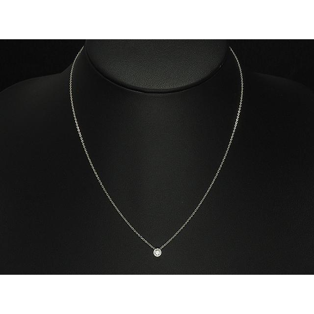 音羽屋□ デビアス DE BEERS ダイヤモンド K18WG ホワイトゴールド 1粒 