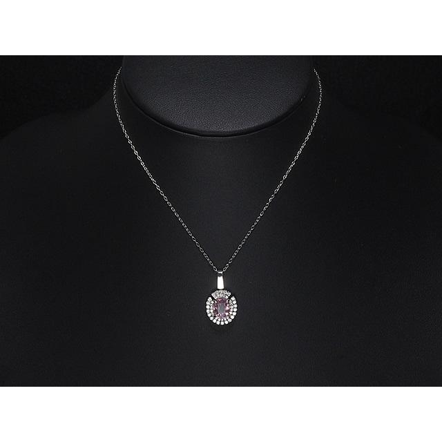 音羽屋□ ピンクサファイア/2.38ct ダイヤ/0.576ct Pt850 ヘッド 