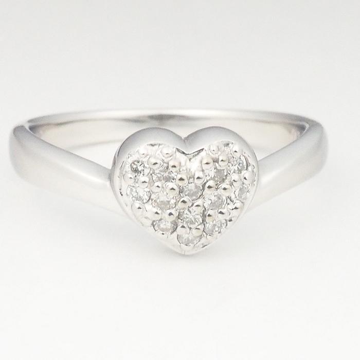 音羽屋□ スタージュエリー STAR JEWELRY ダイヤモンド/0.13ct K18WG