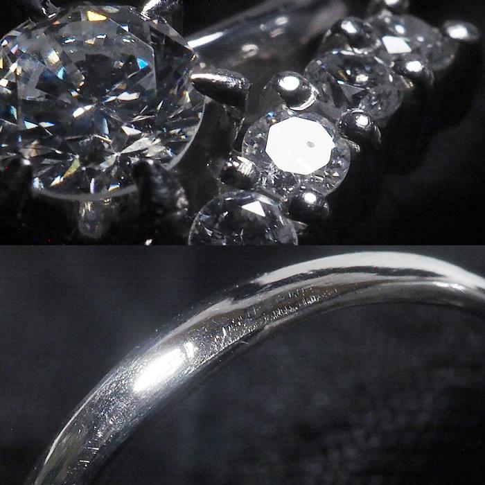 本物 ブラックダイヤモンド ダイヤモンド 2.00ct K18 WG リング 指輪