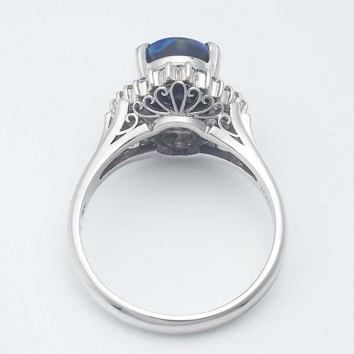音羽屋□ ジュエリーマキ JEWELRY MAKI ブラックオパール/1.68ct 