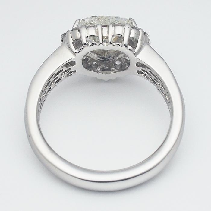 音羽屋□ ダイヤモンド/1.506ct 0.446ct 0.68ct Pt900 ハート デザイン 