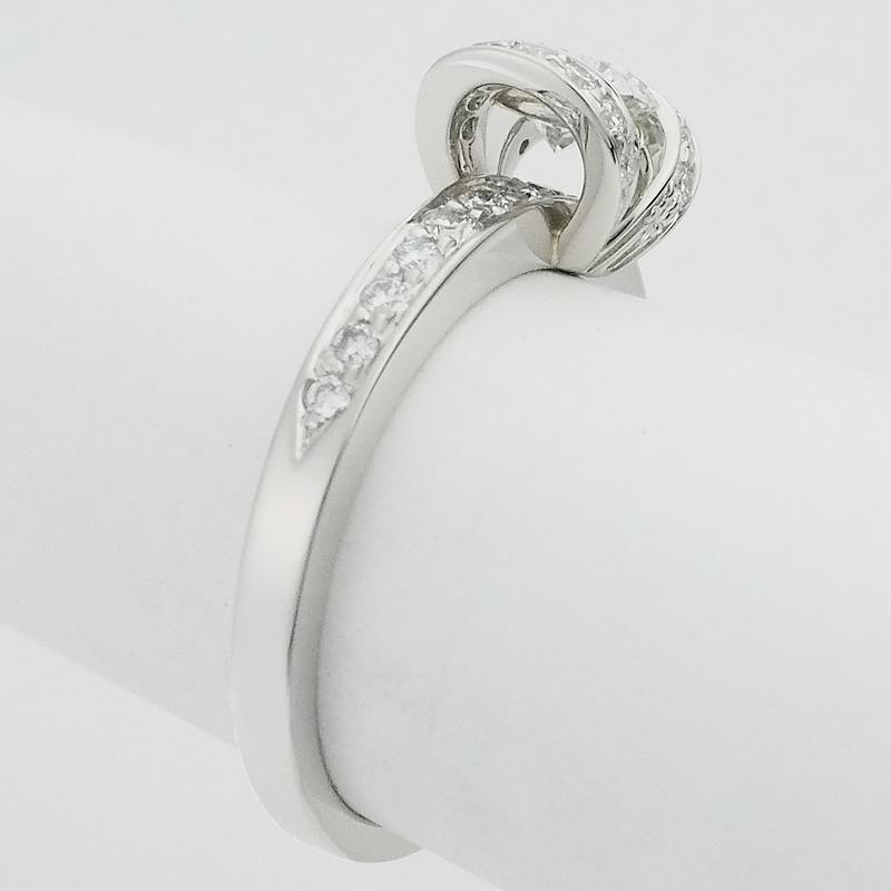 音羽屋□ ティファニー TIFFANY&Co. H/VS2 ダイヤモンド/0.38ct Pt950 