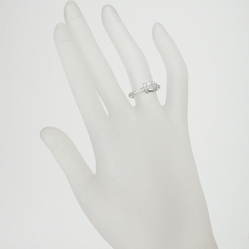 音羽屋□ ティファニー TIFFANY&Co. H/VS2 ダイヤモンド/0.38ct Pt950 