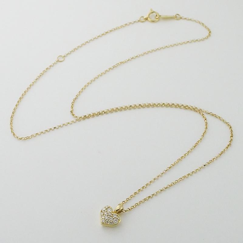 音羽屋□ ヴァンドーム青山 VENDOME AOYAMA K18YG ダイヤモンド/0.16ct