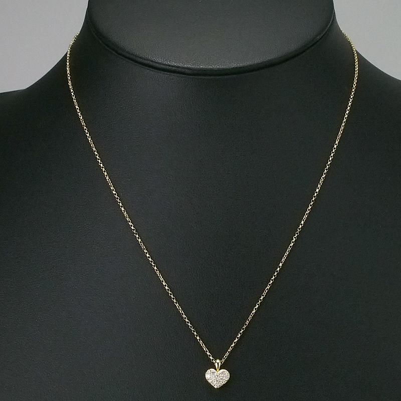 音羽屋□ ヴァンドーム青山 VENDOME AOYAMA K18YG ダイヤモンド/0.16ct