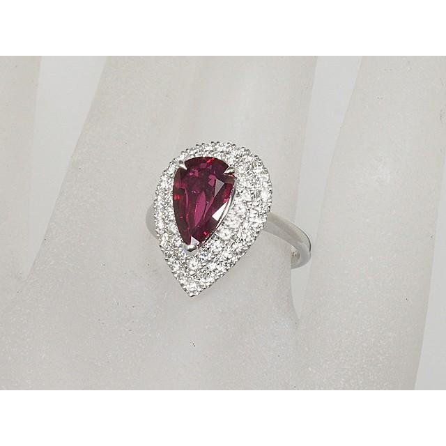 憧れの リング Pt900 ダイヤ/0.71ct ルビー/2.05ct 音羽屋■送料無料■ 12号 仕上済 鑑別書付き 指輪 憧れの リング Pt900 ダイヤ/0.71ct ルビー/2.05ct 音羽屋■送料無料■ 12号 仕上済 鑑別書付き 指輪