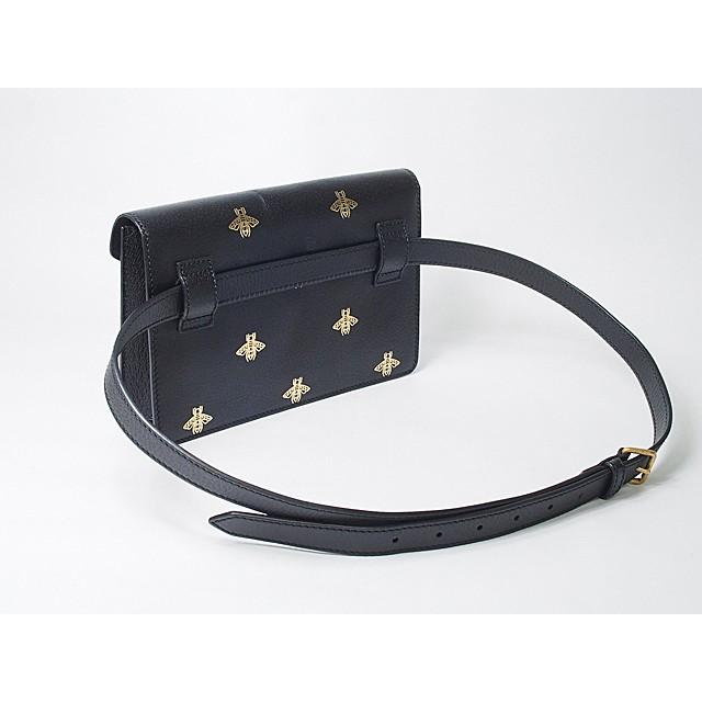 音羽屋□ グッチ GUCCI ビースター レザー ベルトバッグ 500964